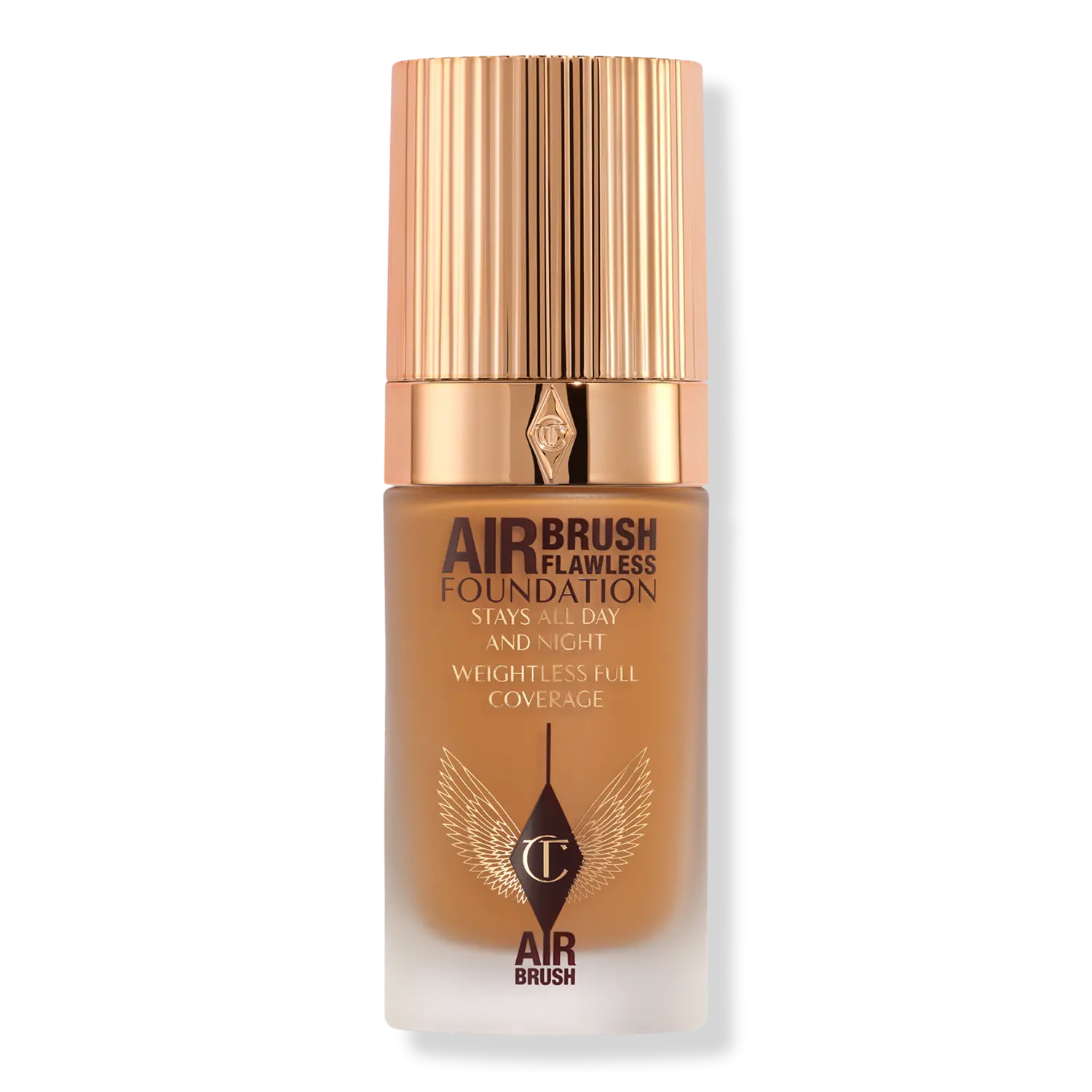 

Безупречная тональная основа, нанесенная аэрографом Charlotte Tilbury, 12 Neutral (tan with neutral undertones)