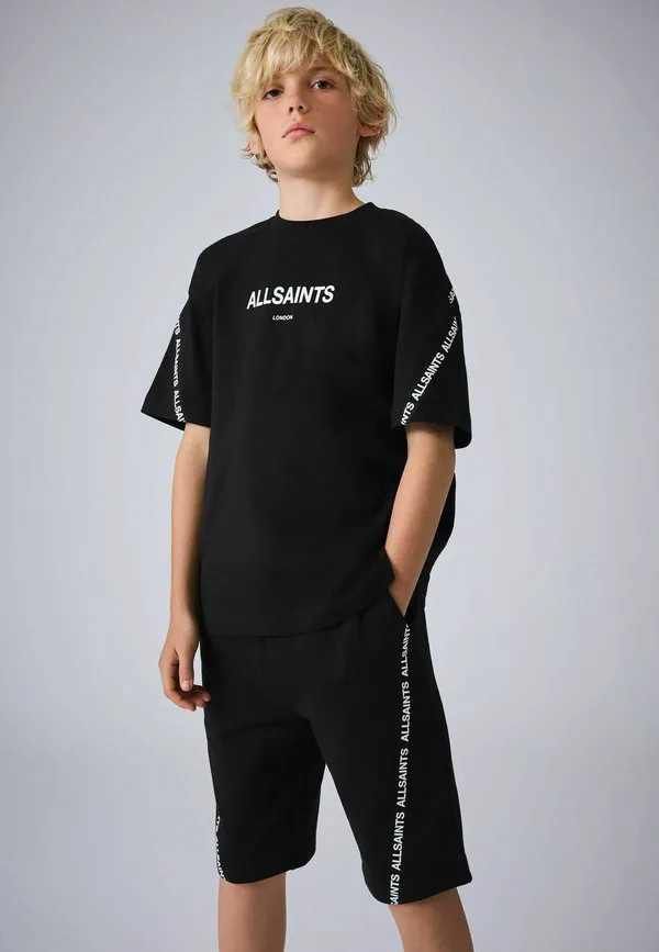 Спортивный костюм стандартного кроя с логотипом и лентой Smallsaints, Black
