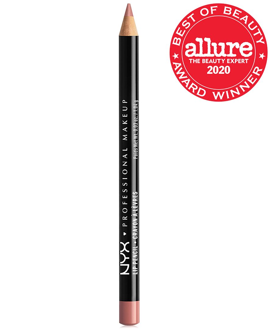 

Тонкий кремовый карандаш для губ с длительным эффектом стойкости NYX Professional Makeup, телесно-розовый