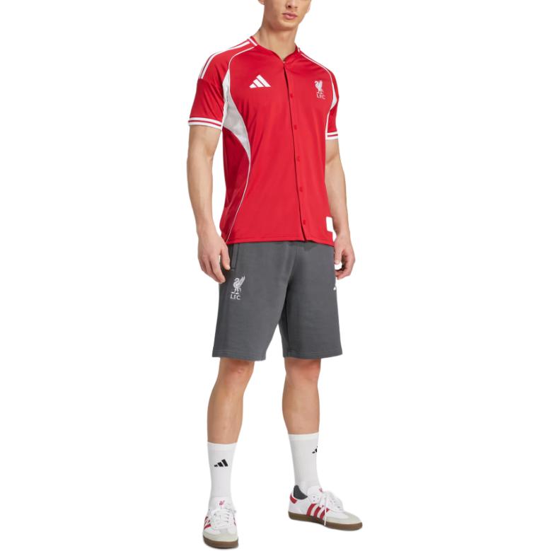 Футболка Football SS25 Soccer Jersey Men's Adidas, красный — фото 4