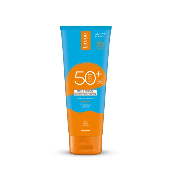 

Увлажняющая эмульсия с spf50+, 200 мл Lirene Sun