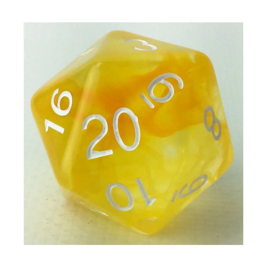 

29 мм d20 — Милость Ки-Рина с цифрами, Class & Creature Dice - Singles