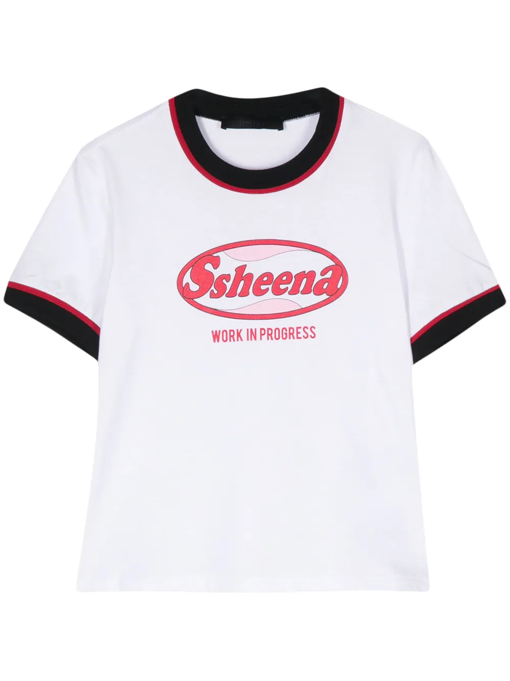 

Футболка с логотипом Ssheena, белый