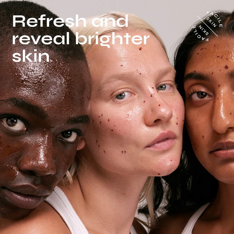 Сыворотка Facile — Отшелушивающая процедура для лица The Buzz Brightening Exfoliating Face Treatment с AHA и, 100 мл — фото 2