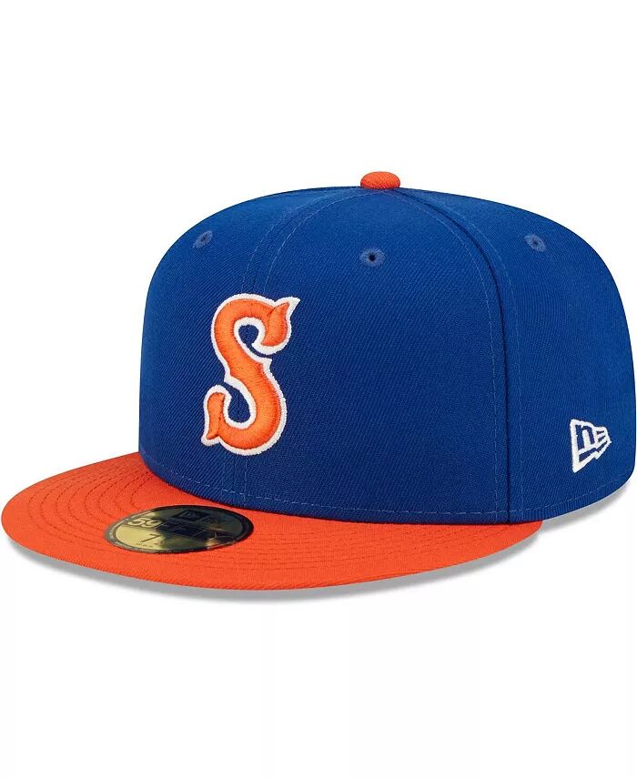 

Мужская синяя шапка Syracuse Mets Authentic Collection 59FIFTY Fitted New Era