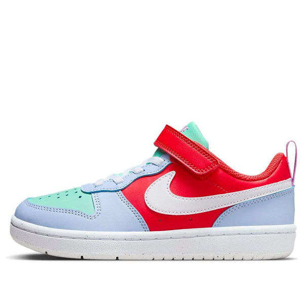 

Кроссовки court borough low recraft shoes 'cobalt bliss track red' Nike, синий