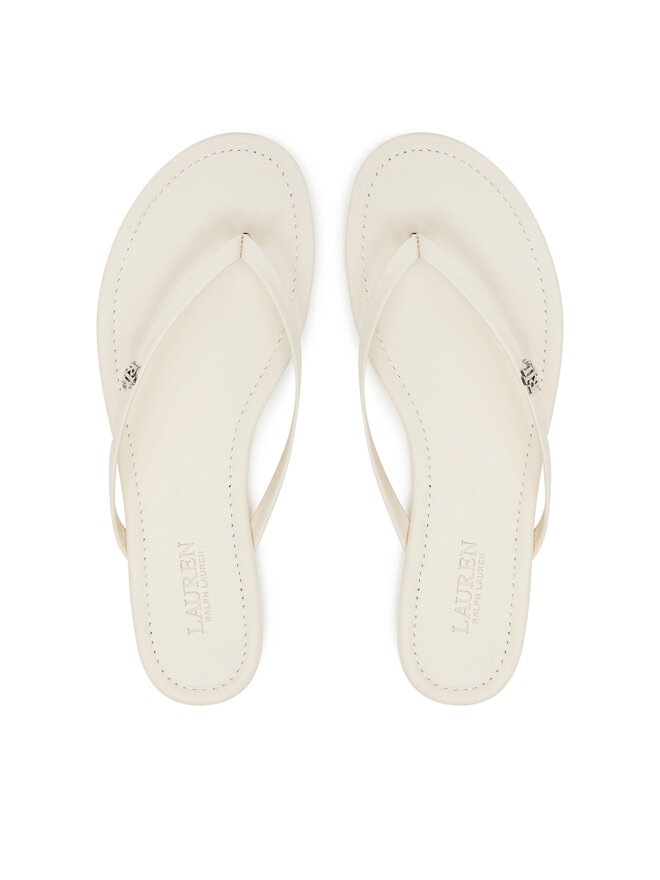 Сланцы Raquel 802953931009 Lauren Ralph Lauren, белый