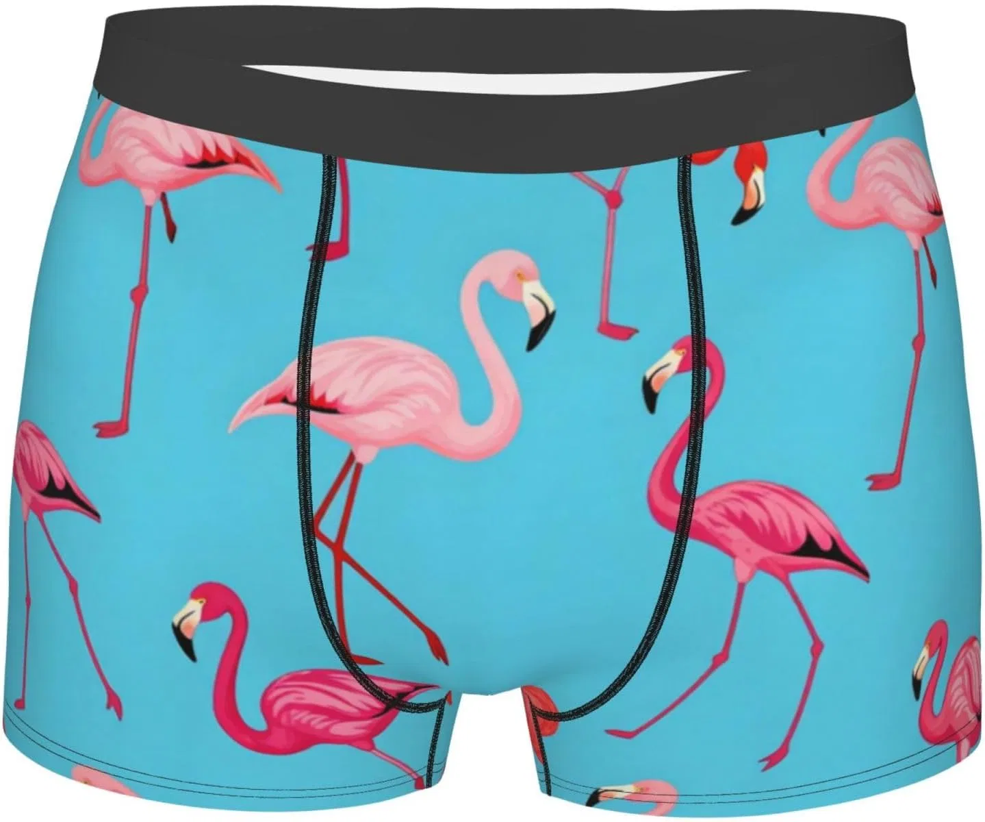 Боксеры, с рисунком фламинго, Flamingo Pattern 4