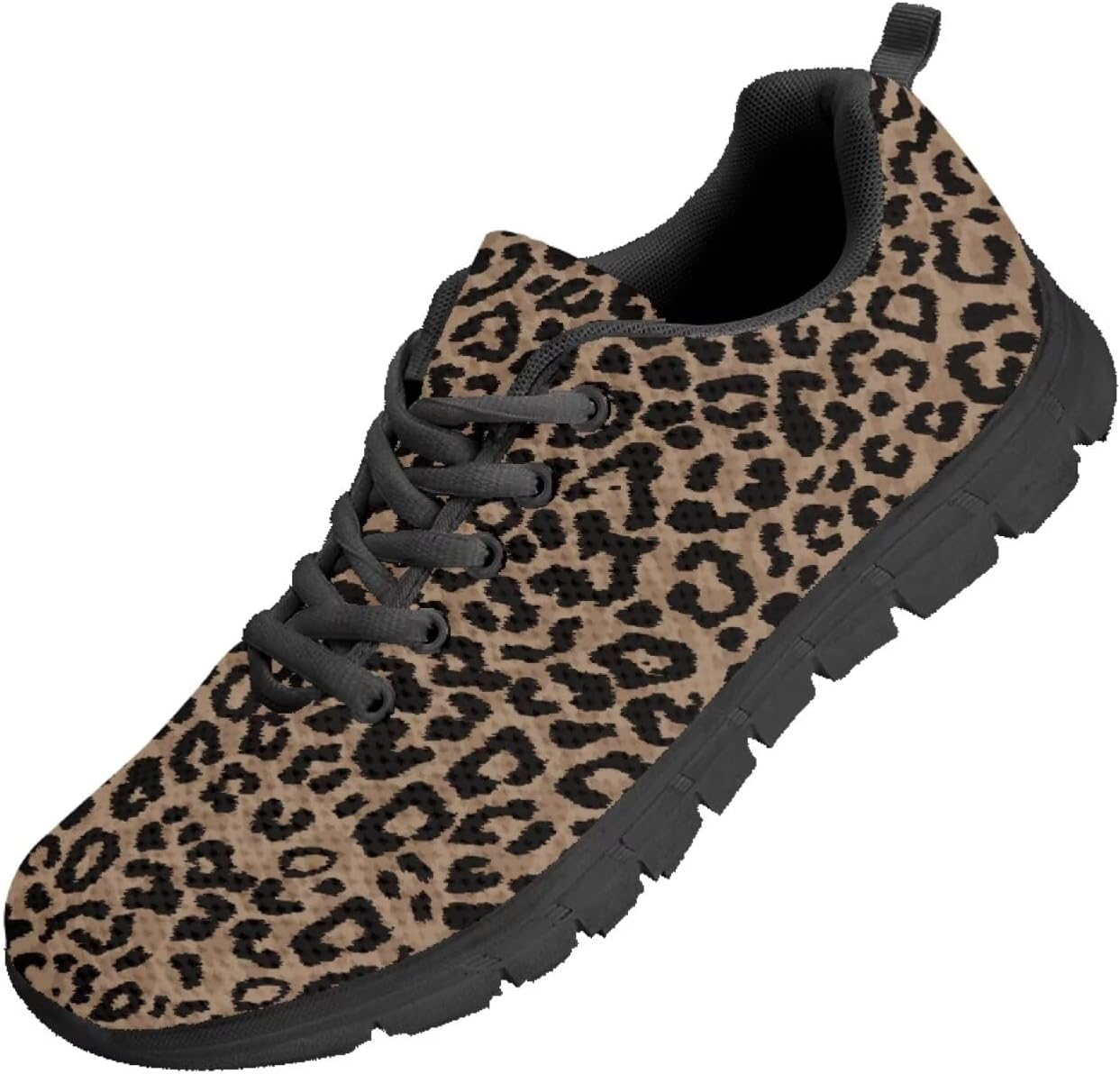 

Мужские кроссовки Funnydude Funny Print, легкие и дышащие, осенние удобные кроссовки, Leopard