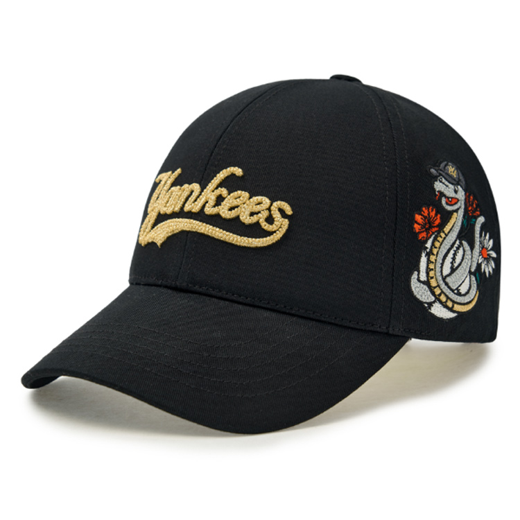 

MLB Хлопковая бейсболка унисекс черная, Black