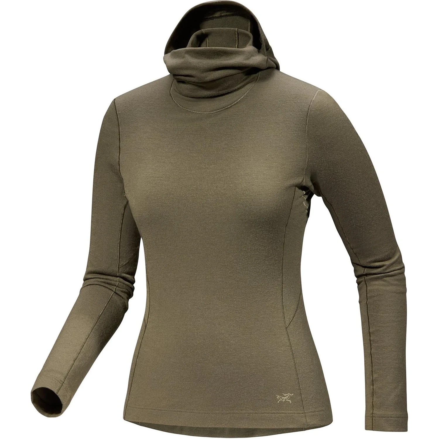 Свитер Satoro женский Arcteryx, vintage зеленый/tatsu