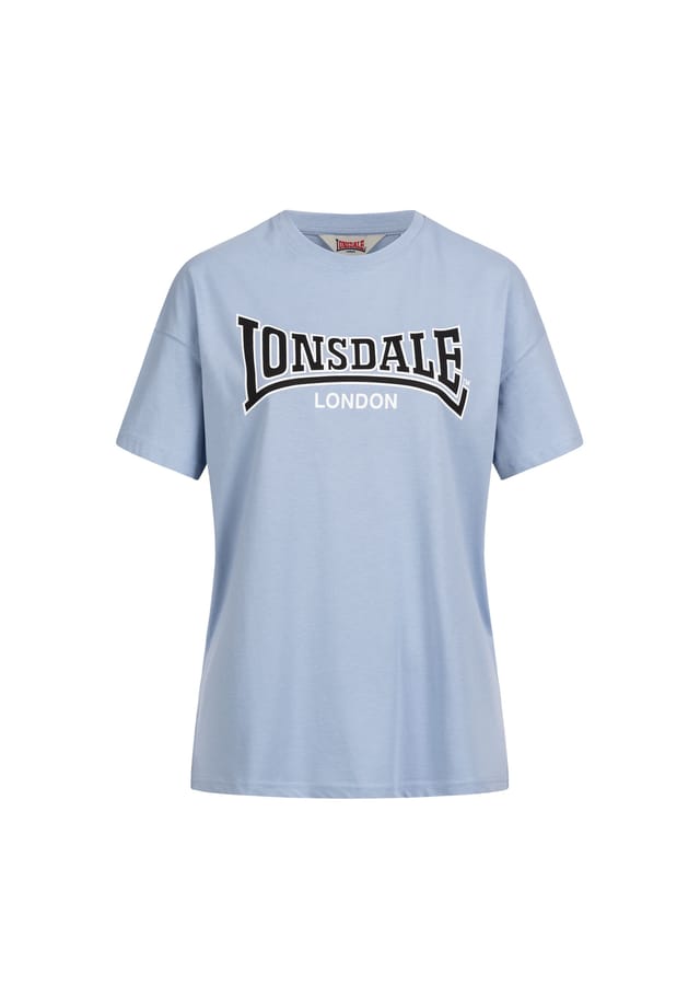 

Женская футболка оверсайз ousdale Lonsdale, мультиколор