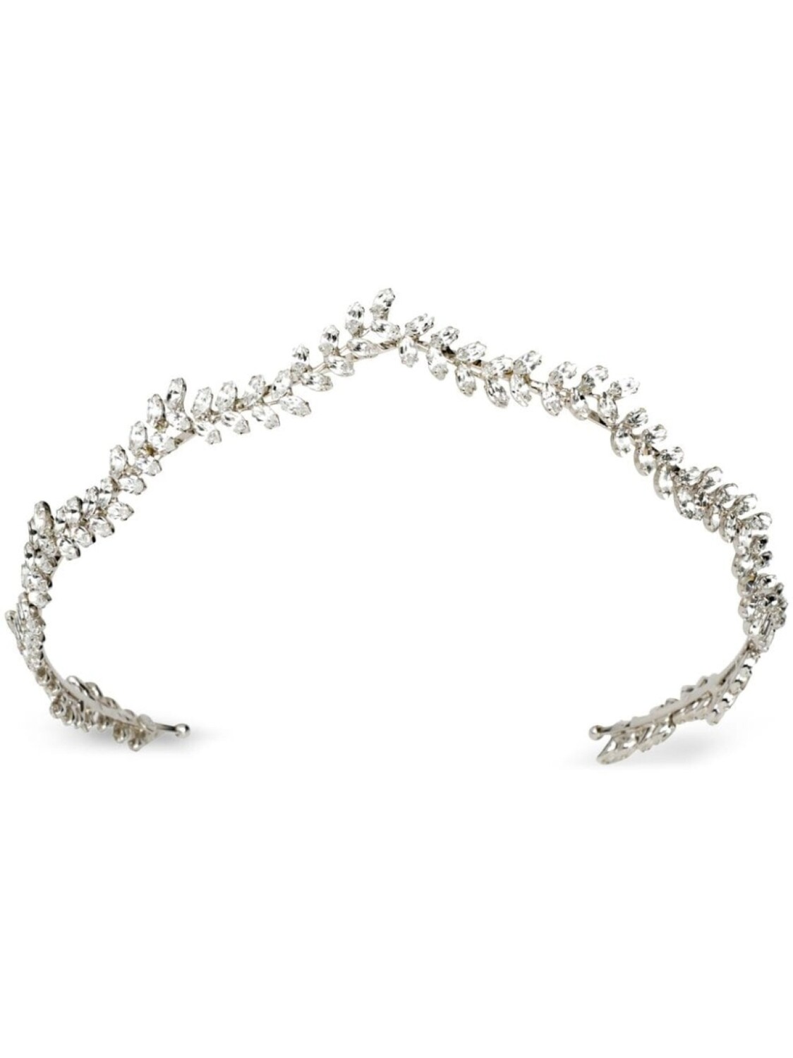 

Jennifer Behr ободок с кристаллами Swarovski, белый