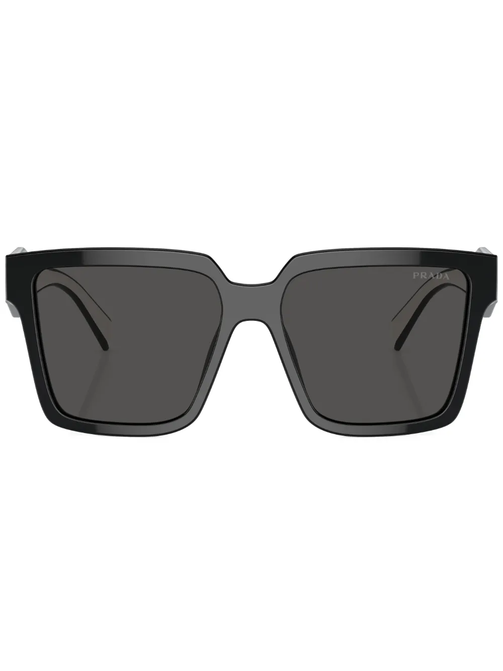 

Солнцезащитные очки в квадратной оправе Prada Eyewear, черный