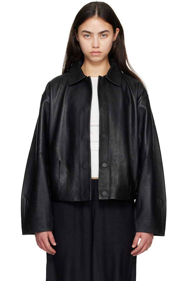 

Кожаная куртка Cocoon St. Agni, черный