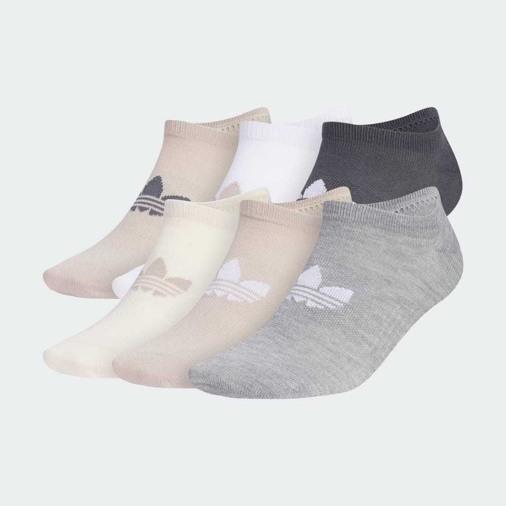 

Носки Adidas Originals Superlite 6-Pack No-Show Socks, цвет Beige/Onix/Wonder White