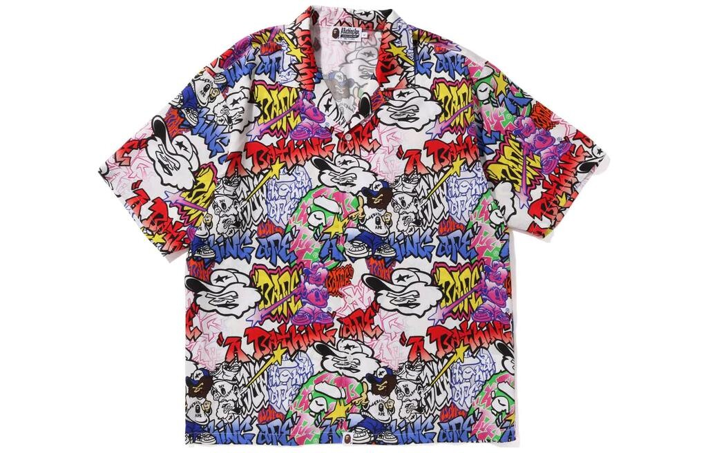 

Рубашка мужская многоцветная A Bathing Ape, цвет Multicolor