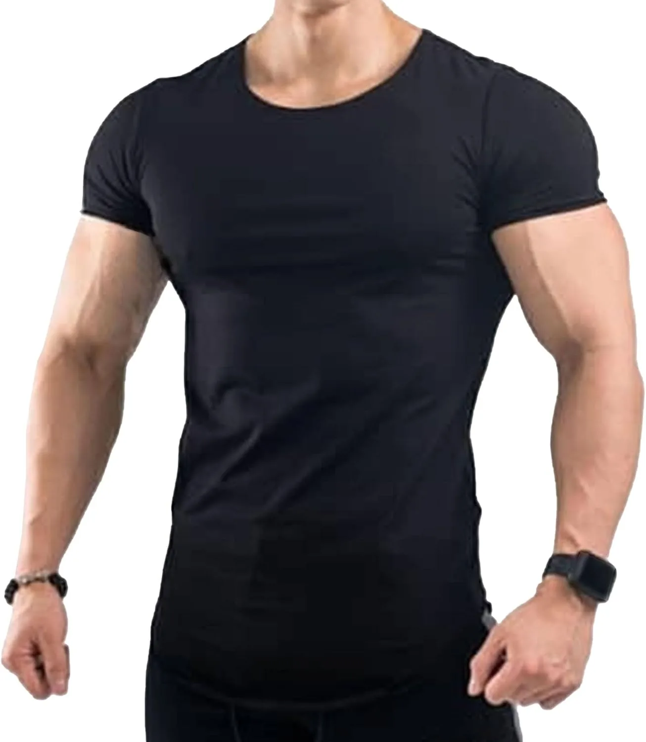 

Футболка мужская Simple Style с круглым вырезом, быстросохнущая и дышащая Zylphorix