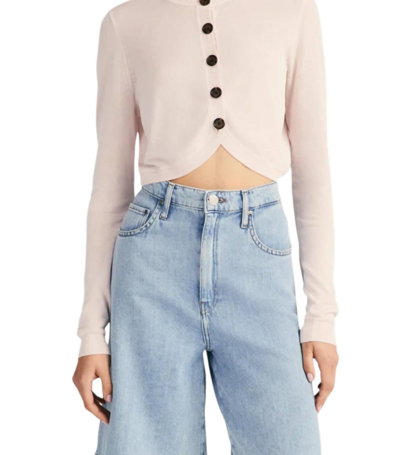 

Укороченный кардиган Elias цвета примулы Derek Lam 10 Crosby, цвет primrose