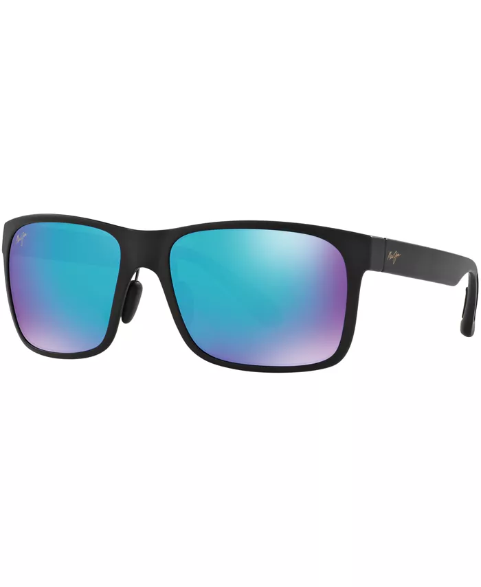 

Солнцезащитные очки с поляризацией Red Sands, 432 Blue Hawaii Collection Maui Jim, черный