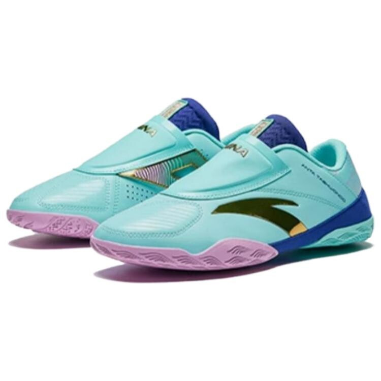 Кроссовки ANTA Training Shoes Men Low-top Clear Water Blue / Sky Blue Stone Blue / Fondant Powder / Metal Gold, голубой — фото 2