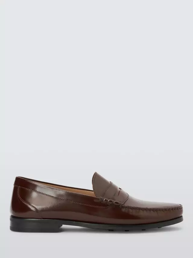 

Лоферы John Lewis Cornell Leather, цвет tan