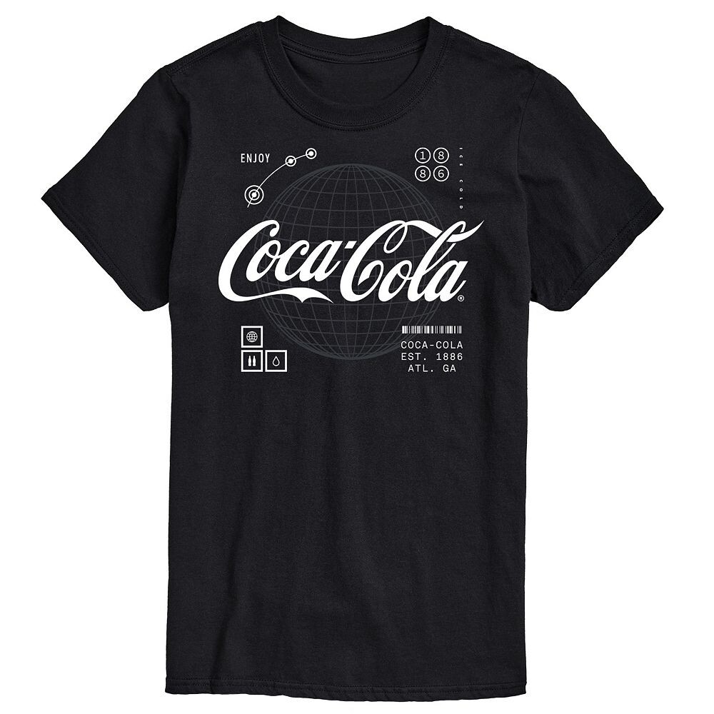 

Мужская футболка с логотипом CocaCola Licensed Character, черный