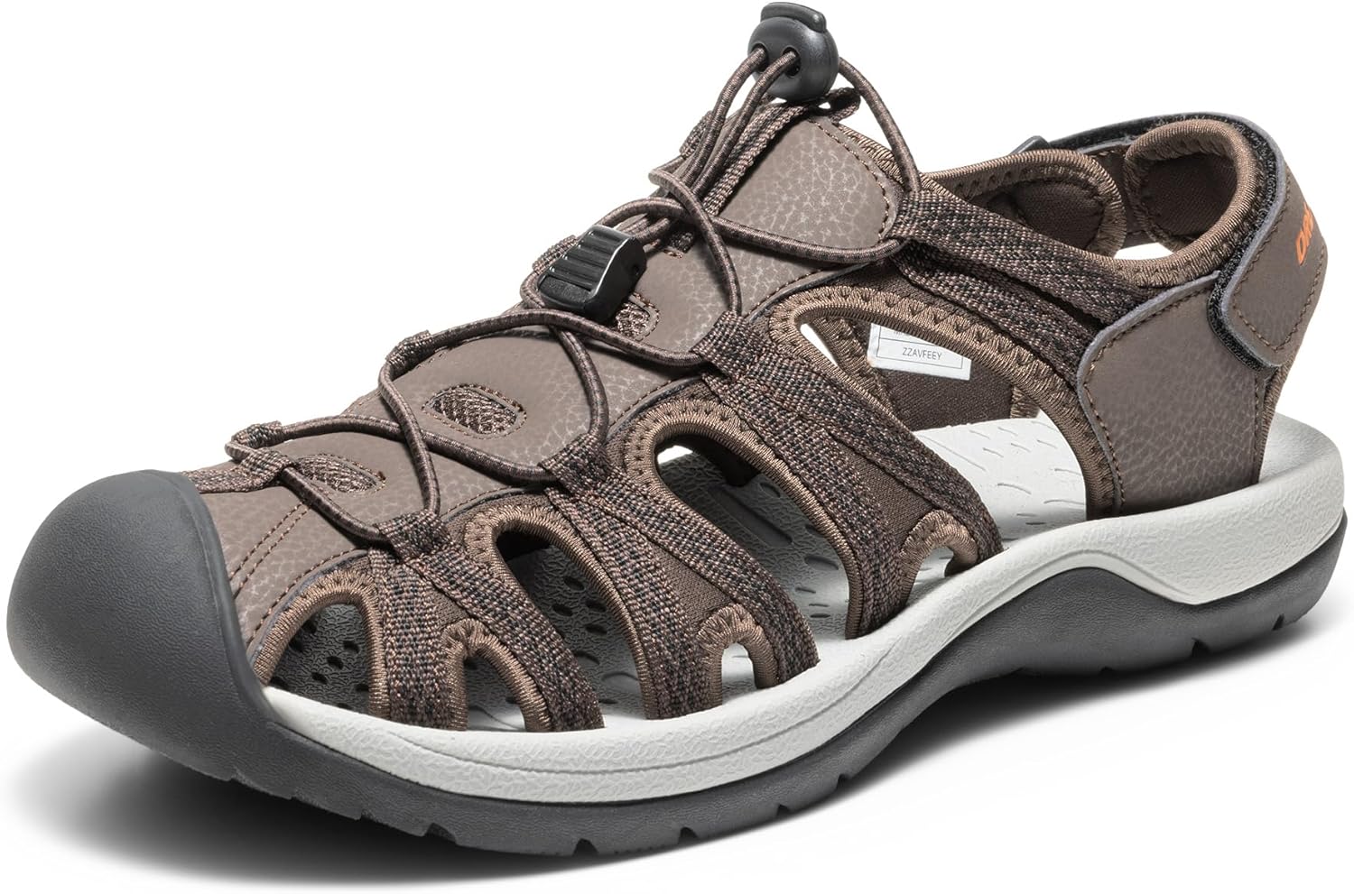 

Мужские летние походные сандалии DREAM PAIRS 160912-M-NEW, черный/оранжевый/коричневый