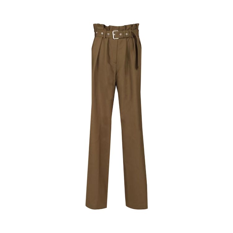 

Брюки Dries Van Noten Peaches Pants 'Khaki', желто-коричневый