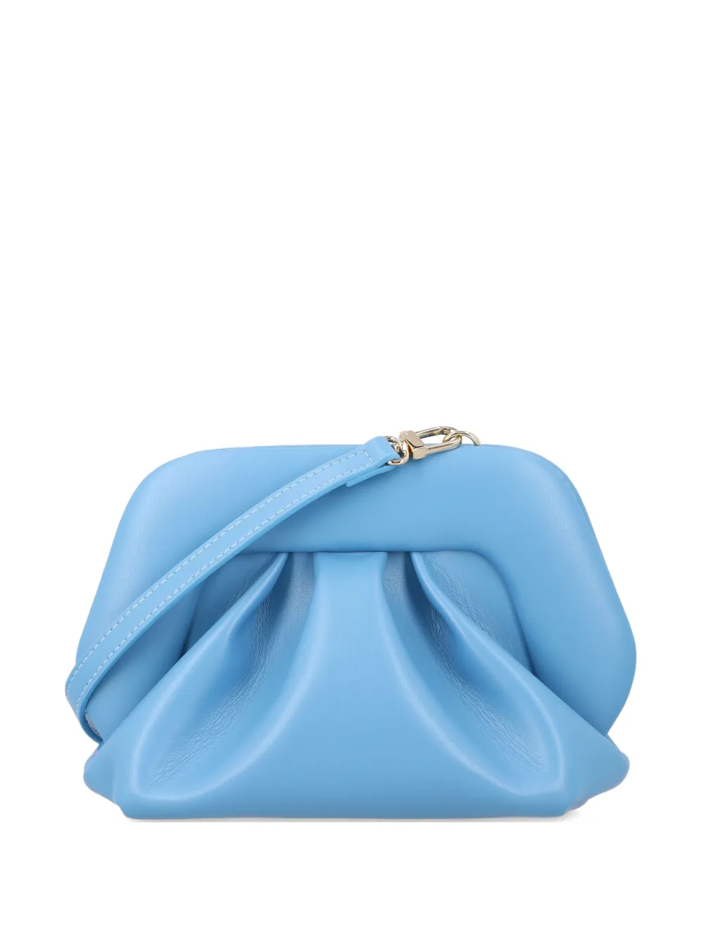 

Маленький клатч Bios с драпировкой Themoirè, синий