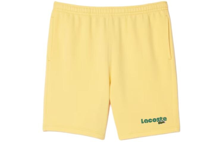 

Повседневные шорты мужские кукурузно-желтые Lacoste, желтый