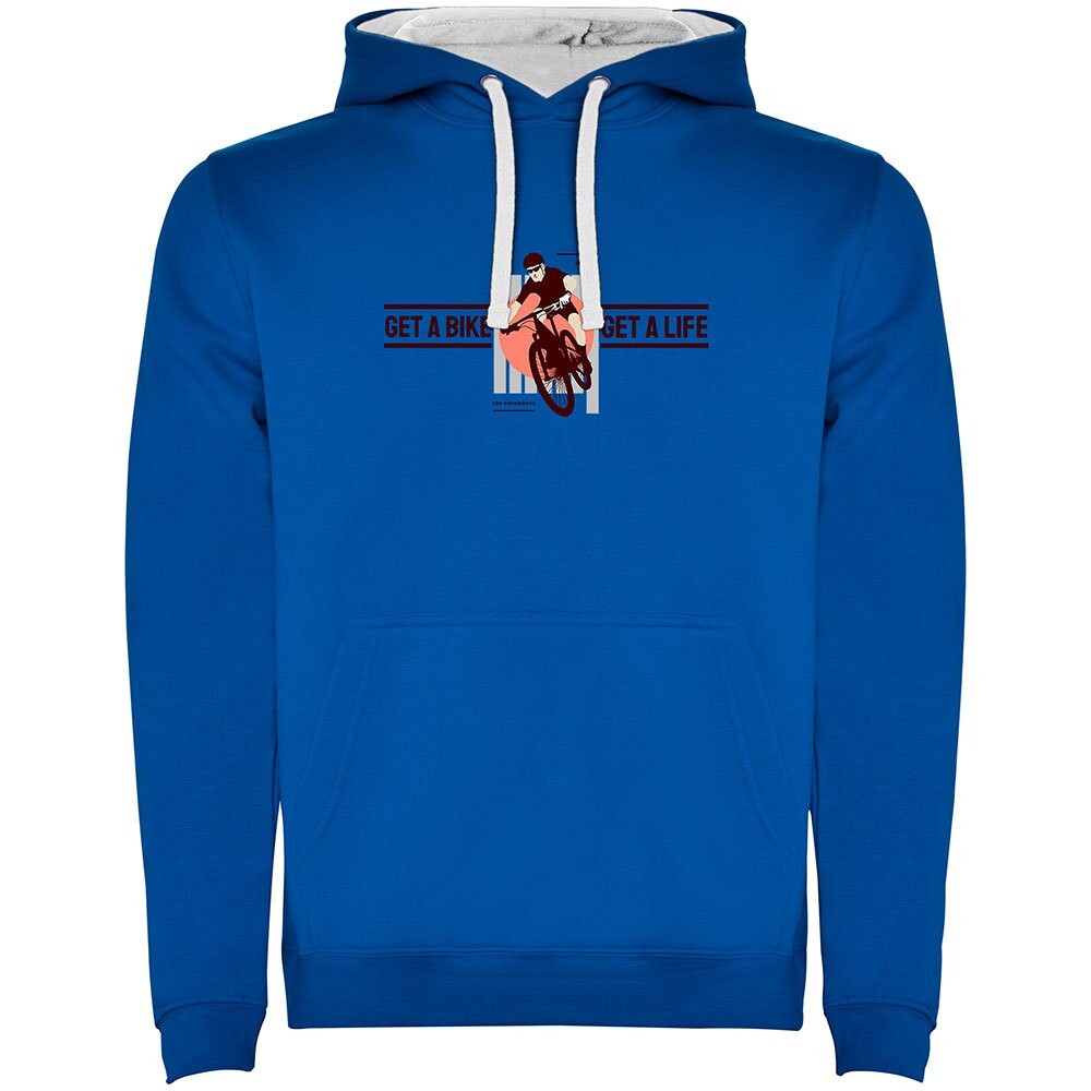 

Худи Kruskis Get A Life Two-Colour, синий