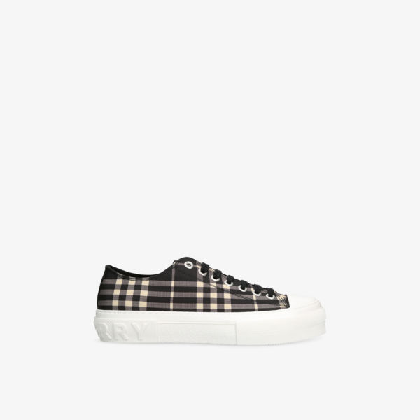 

Кроссовки Burberry Jack Canvas, черный / белый
