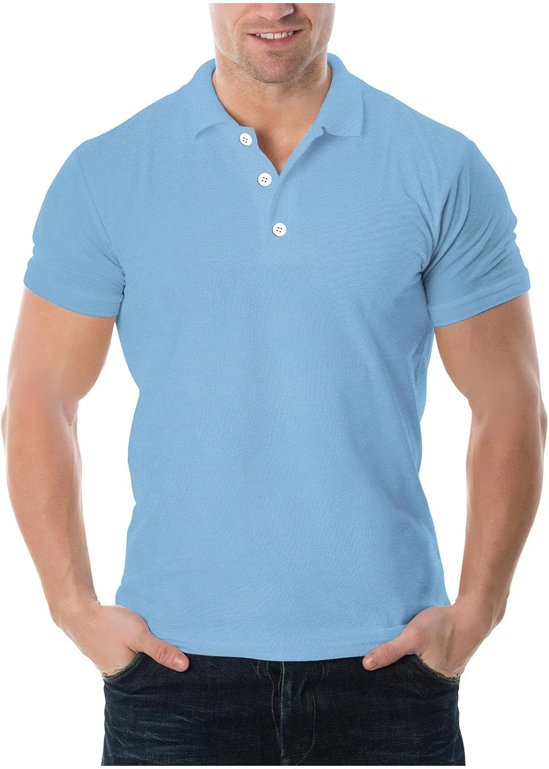 

Мужская повседневная футболка хенли с коротким рукавом