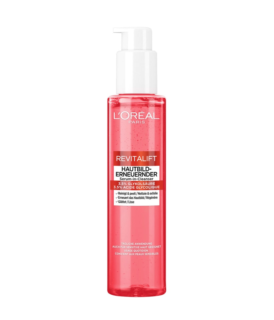 

Очищающий гель L'Oréal Paris Revitalift Hautbilderneuernder Serum-in-Cleanser, 150 ml