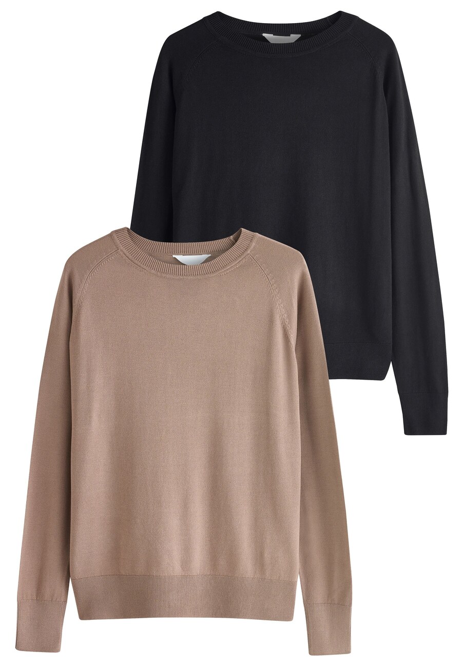 

Свитер The Set, цвет Dark beige/Black