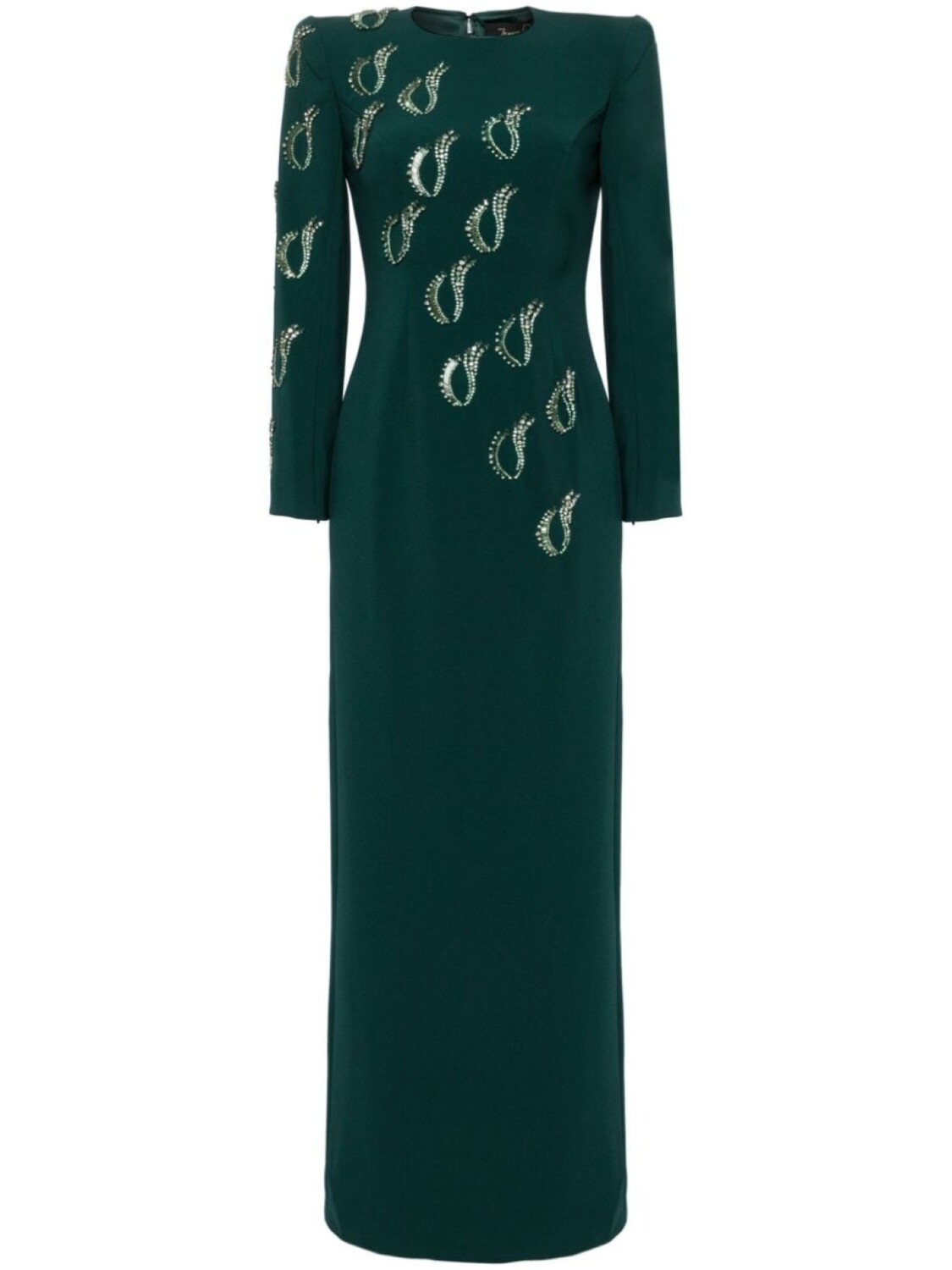 

Jenny Packham платье Jealous с кристаллами, зеленый