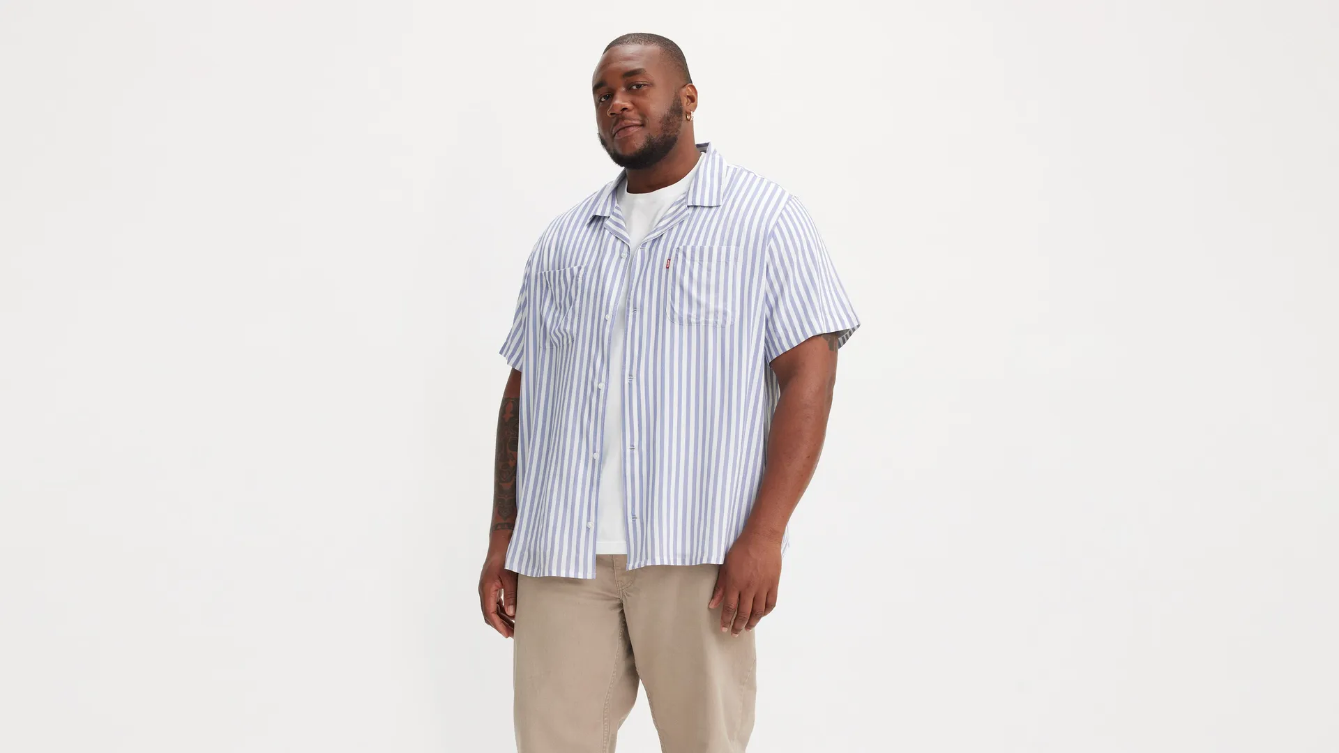 

Классическая походная рубашка (большая) Levi's, синий