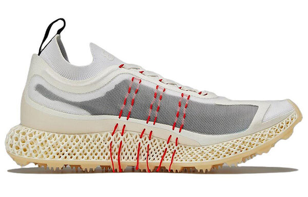 Кроссовки y 3 runner halo 4d Adidas, белый — фото 2
