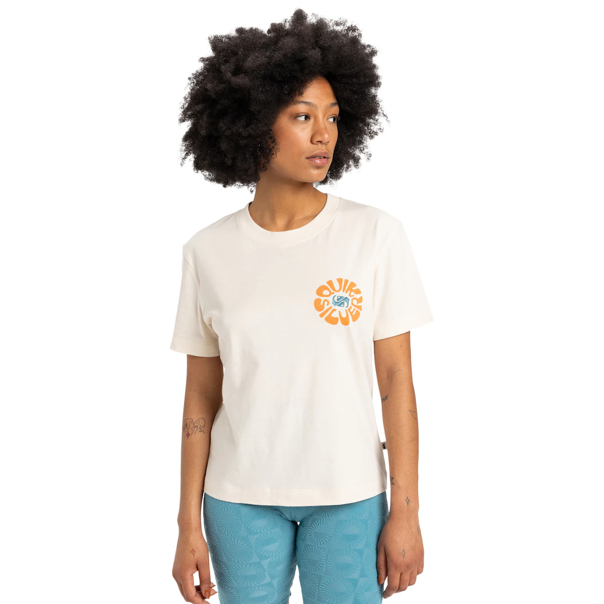 

Женская футболка Quiksilver Standard, белый