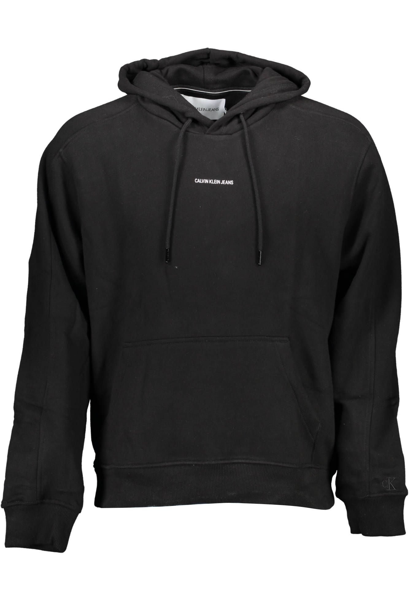 

Черный хлопковый мужской свитер Calvin Klein
