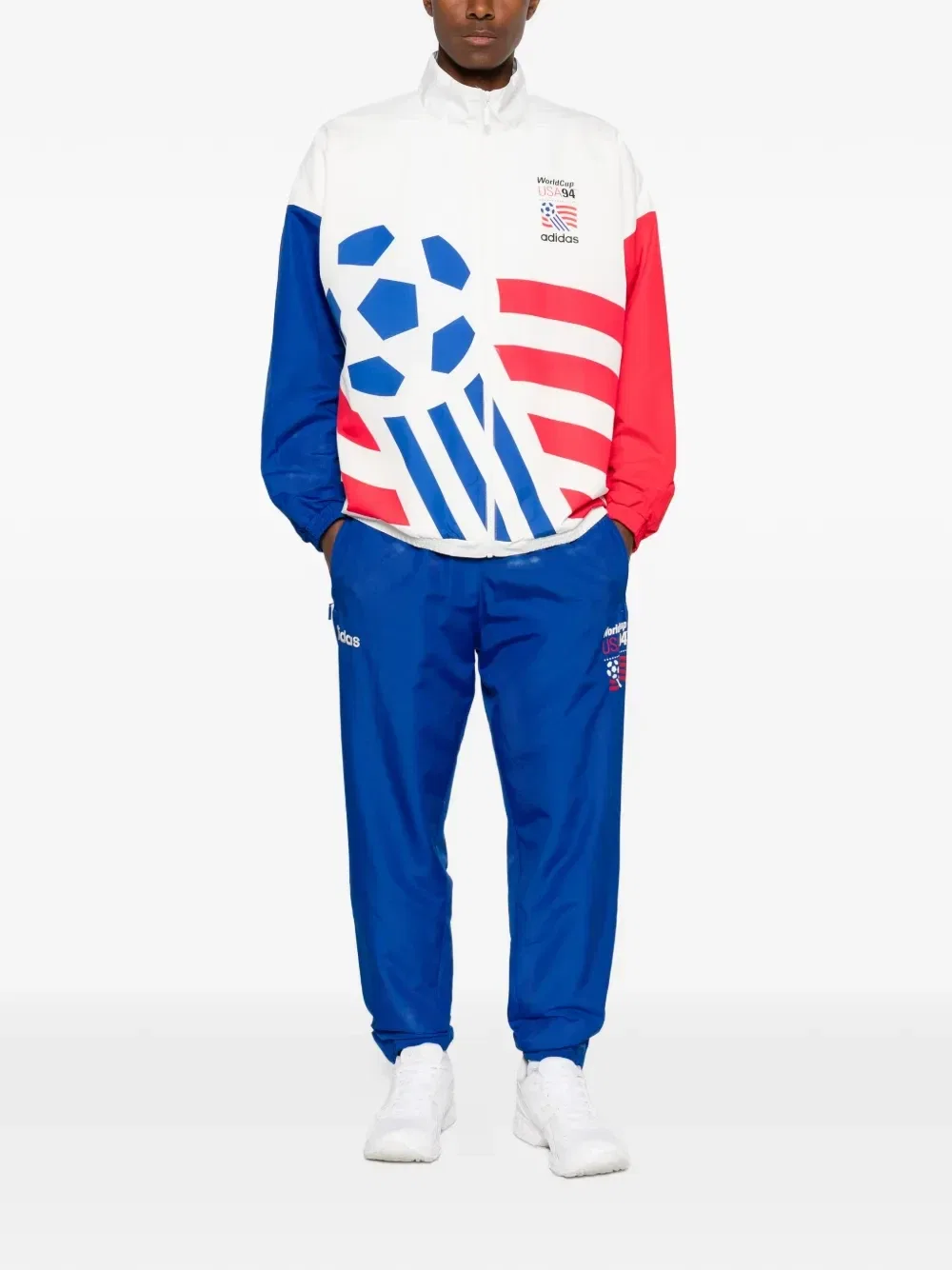 Олимпийка чемпионата мира 1994 года adidas, белый — фото 2