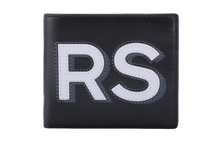 

MK Cooper Кожаный кошелек для мужчин черный белый MICHAEL KORS, Set (Bag+Box)