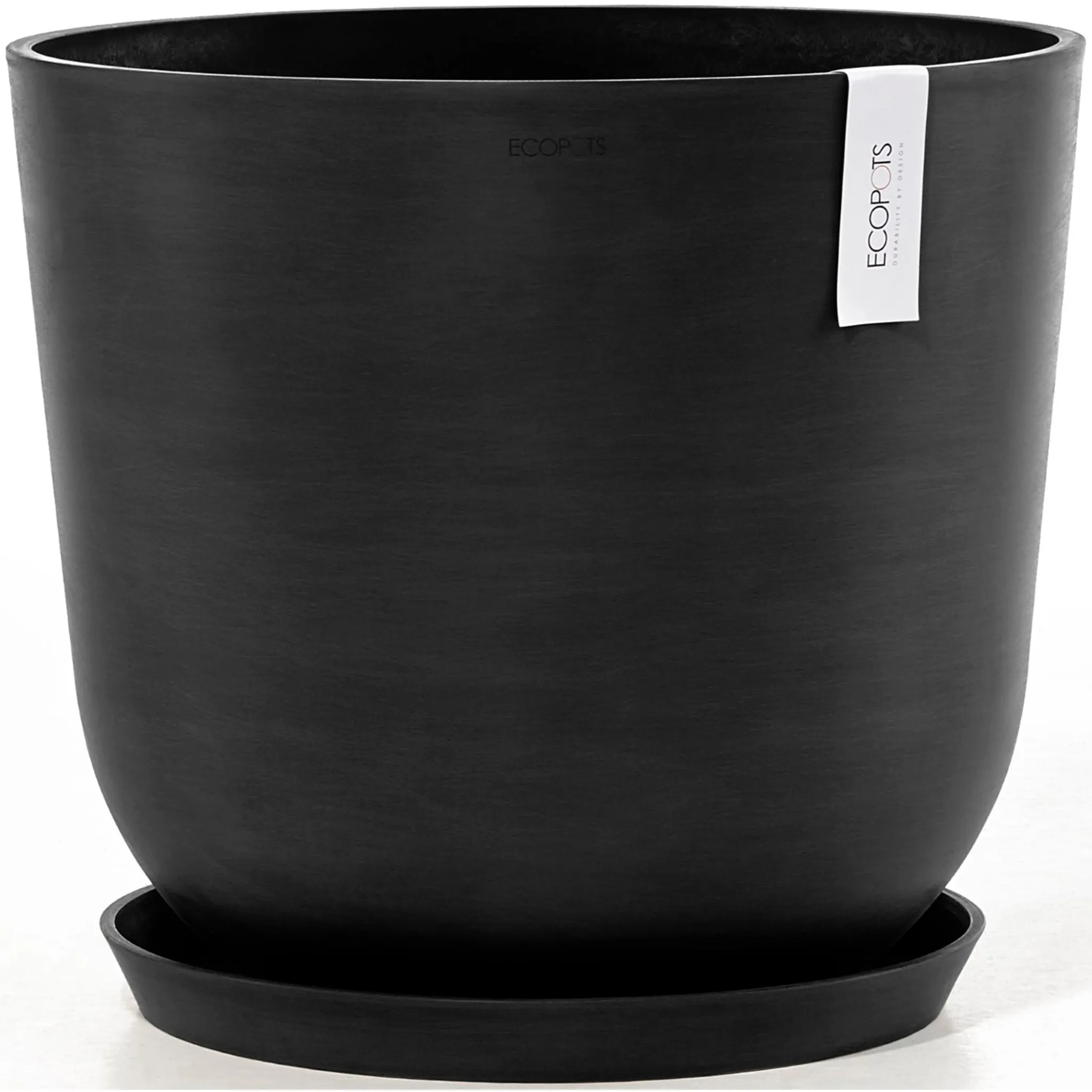

Цветочный горшок ECOPOTS «Осло 45 + система водоснабжения темно-серый», для внутреннего и наружного применения: морозостойкий, ударопрочный и светостойкий
