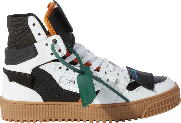 Кроссовки Off-White Wmns Off-Court 3.0 High 'White Black Gum', черный