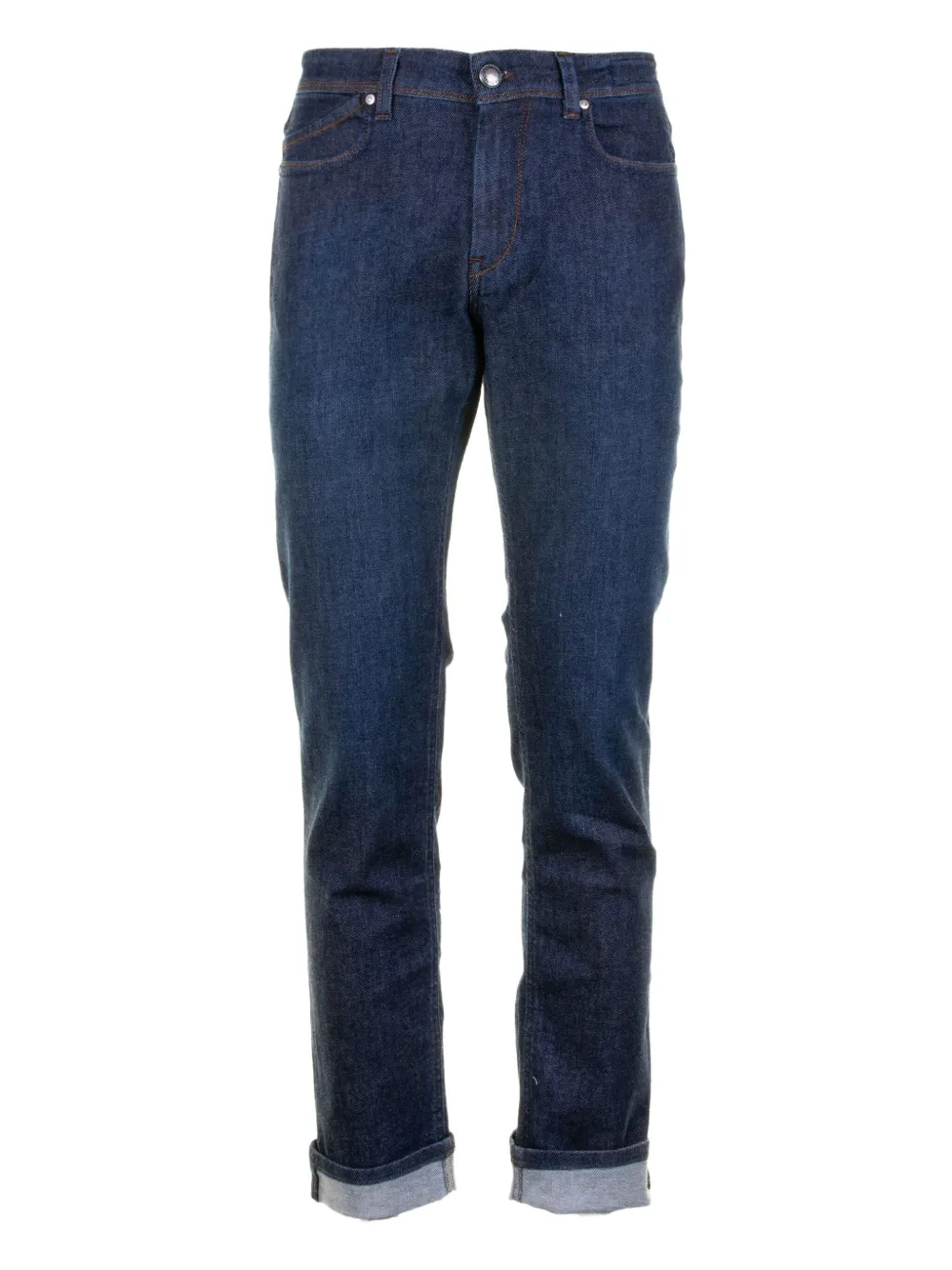 

Джинсы с подворотами Re-Hash, синий