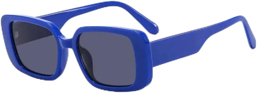 

Модные мужские и женские солнцезащитные очки в роскошной прямоугольной оправе, для спорта, уличной фотографии, в стиле ретро, ​​с защитой от УФ-излучения UV400 VVTWSSW, Blue Gray