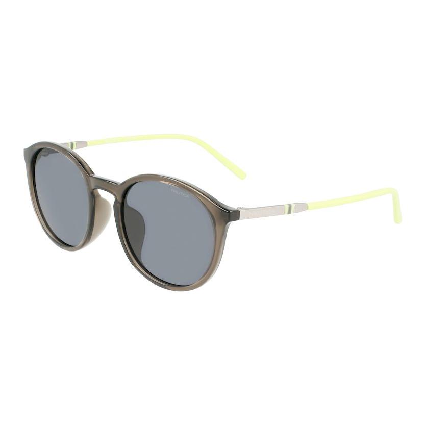 

NAUTICA Металлические овальные солнцезащитные очки унисекс коричневые, Brown