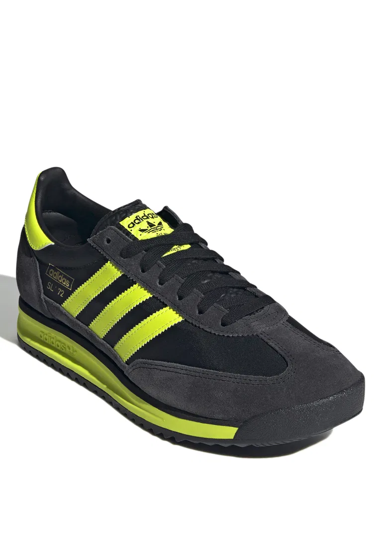 Кроссовки, модель SL 72 RS, adidas, черный/желтый/золотой — фото 2