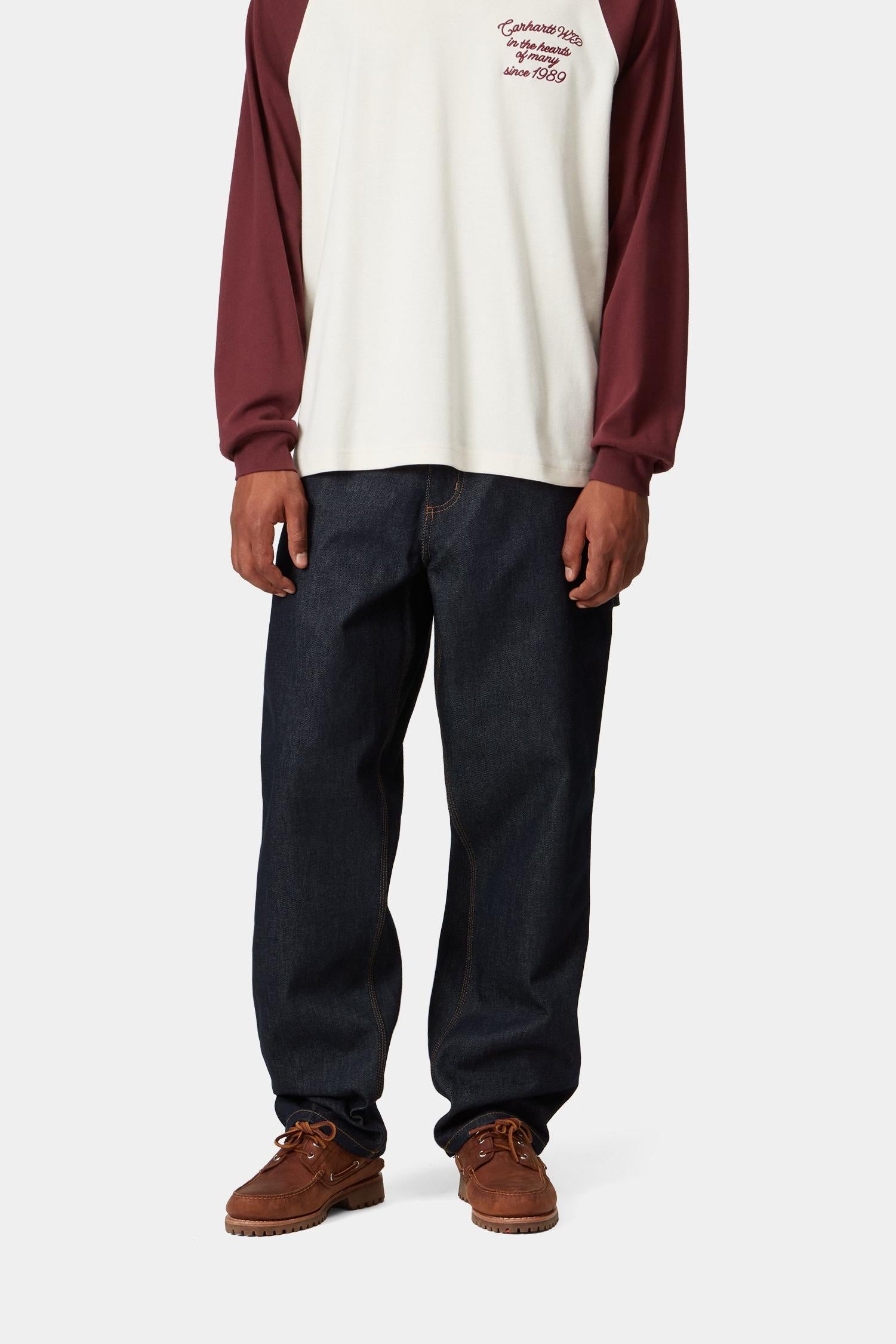 

Брюки Single Knee из денима Smith (100% хлопок) Carhartt, синий